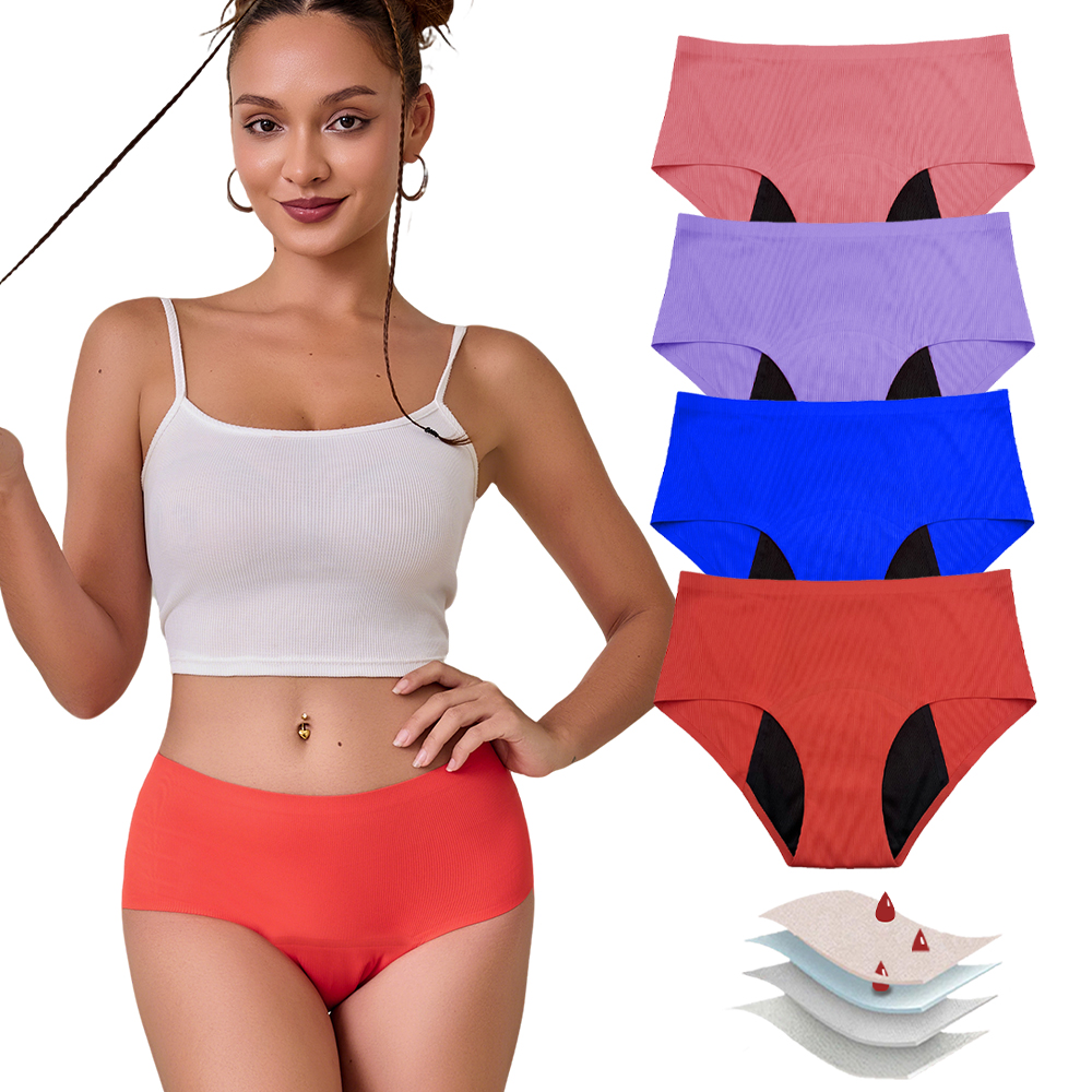Hot Sale Mid-Rise Seamless Men - Period Panty Absorbent recension och pris
