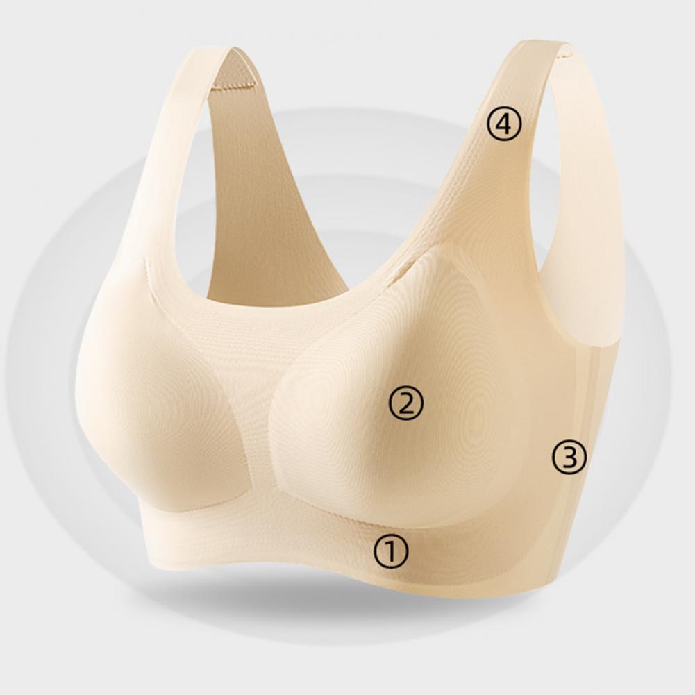 Back Sports Bra Comfortable Wi - Bralette Wireless Soft recension och pris