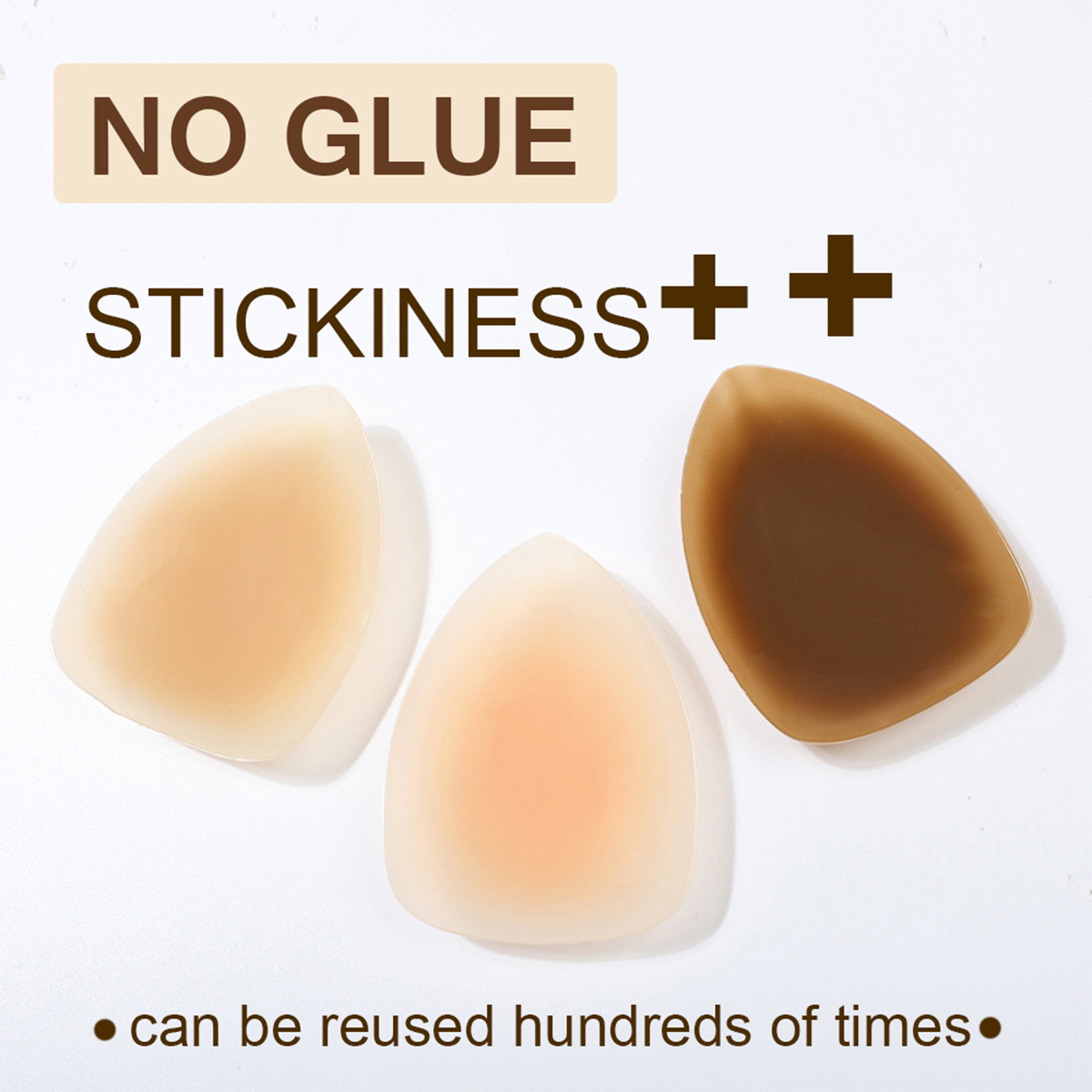 Reusable No Glue Triangle Lift - Nipple Cover Pasties recension och pris