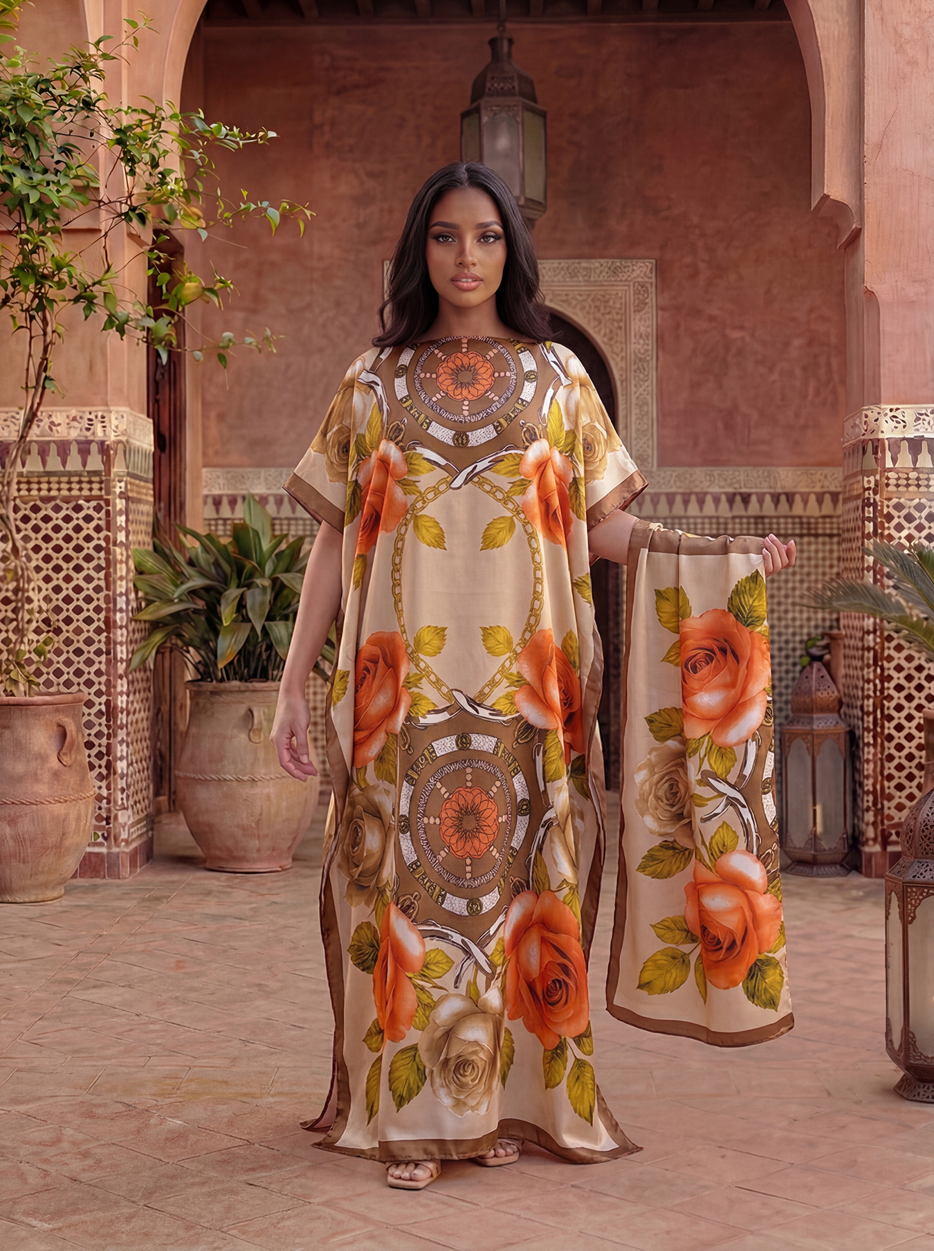 New Style Long Loose Silk Blen - Robe Silk Women recension och pris