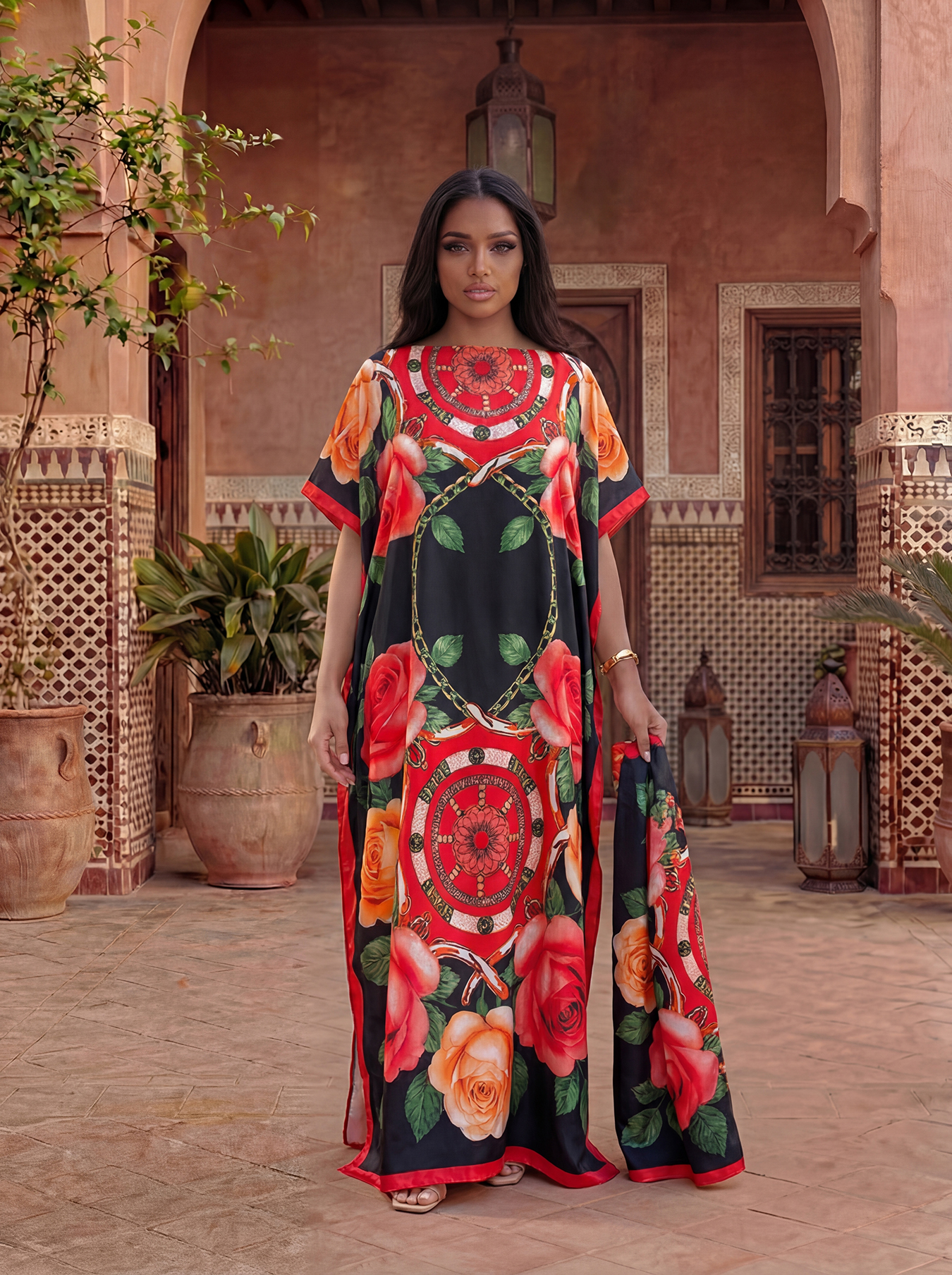 New Style Long Loose Silk Blen - Robe Silk Women recension och pris