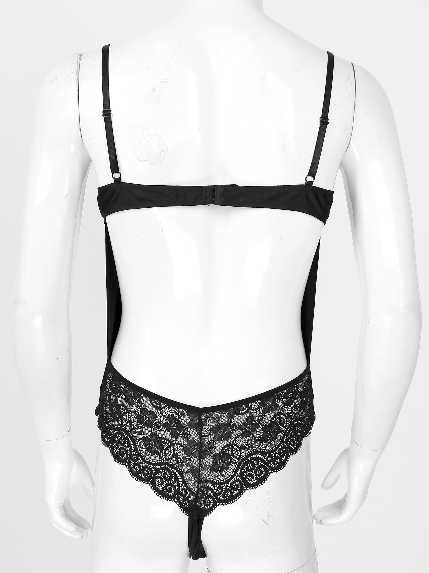 Men Sexy Bodysuit Lingerie Gay - Lace Teddy Lingerie recension och pris