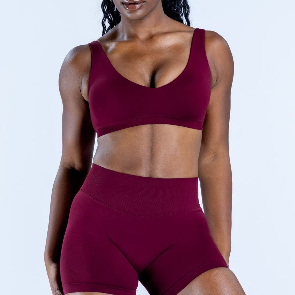 Scoop Back Bra Shockproof Trai - Sports Bra High Impact recension och pris