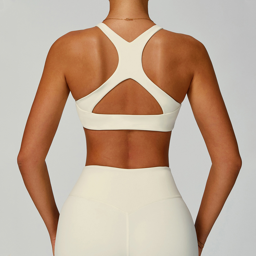 Sports Bra With Hollow Back Ti - Sports Bra High Impact recension och pris