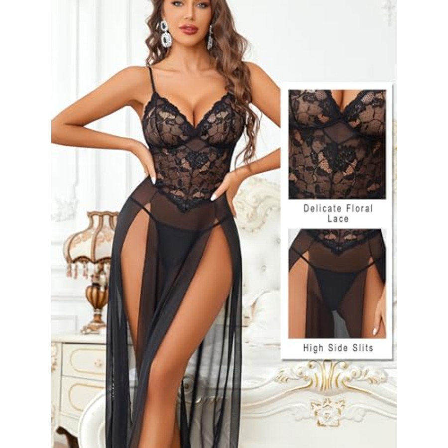 Avidlove Women Lingerie Dress  - Babydoll Chemise Night recension och pris