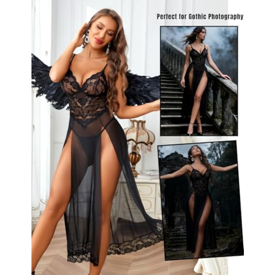 Avidlove Women Lingerie Dress  - Babydoll Chemise Night recension och pris