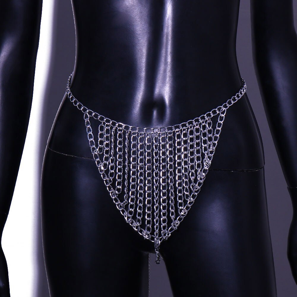 Statment Waist Chain Metal Cha - Thong Bikini Women recension och pris