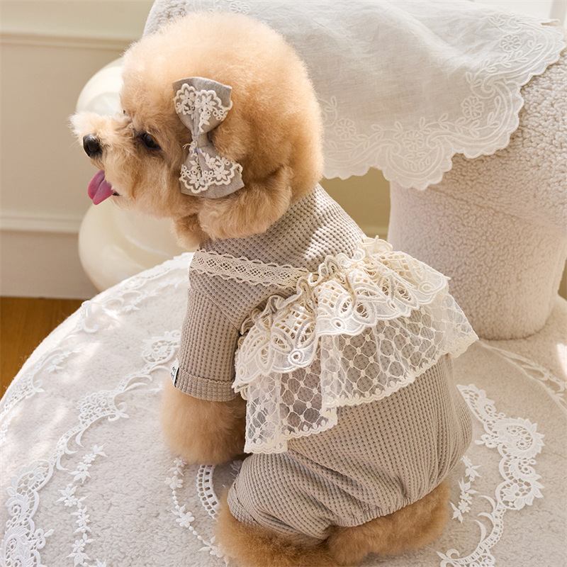 Pet Spring Jumpsuit Cute Lace  - Lace Teddy Lingerie recension och pris
