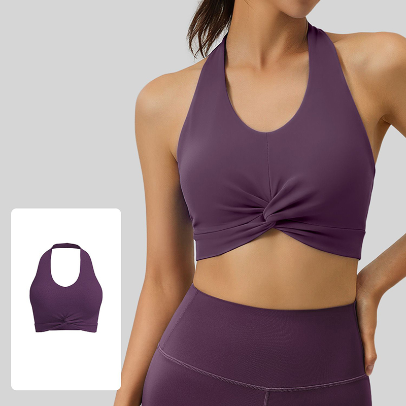 New Women Halter Neck Sports B - Sports Bra High Impact recension och pris