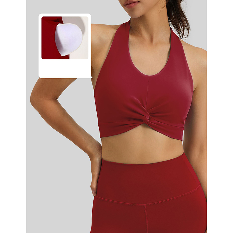 New Women Halter Neck Sports B - Sports Bra High Impact recension och pris