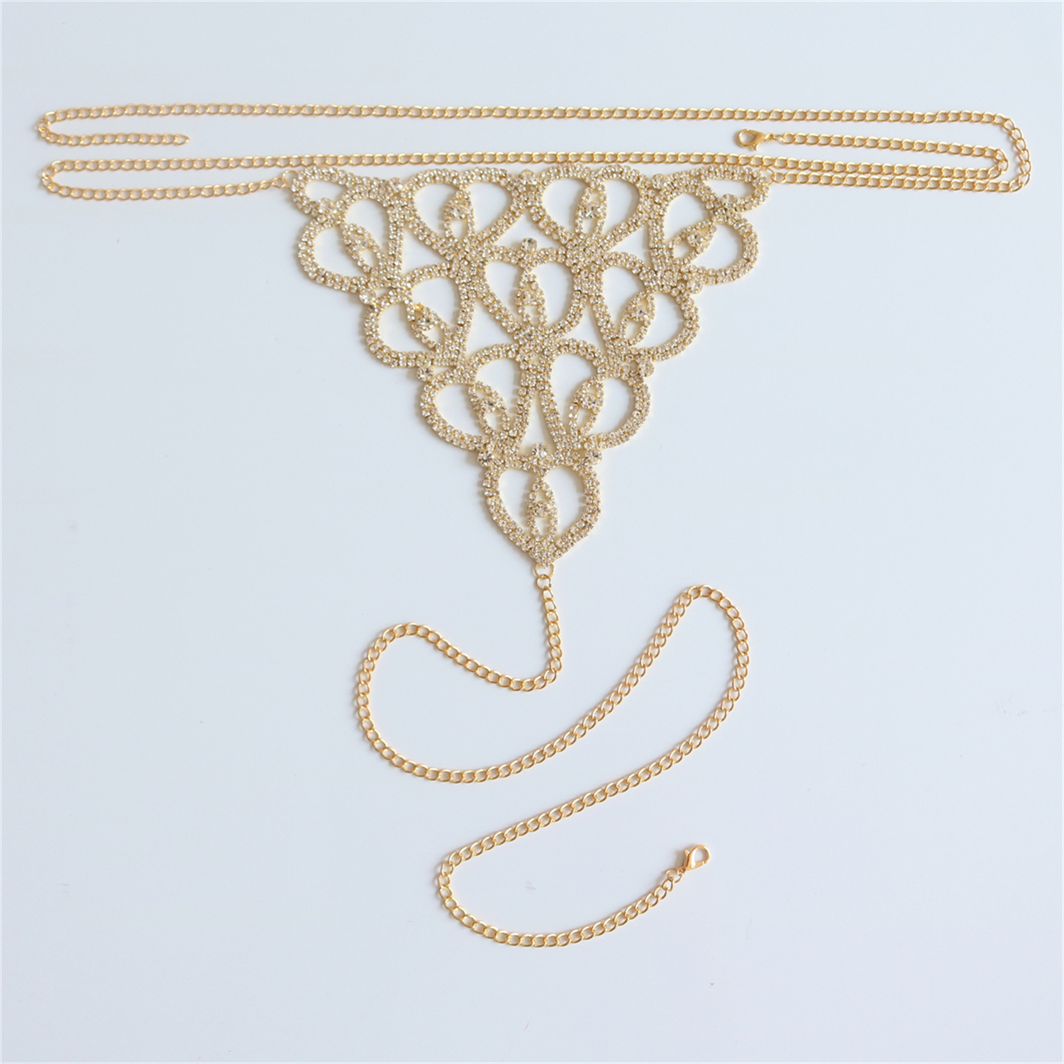 Sexy Body Chain Heart-shaped T - Thong Bikini Women recension och pris