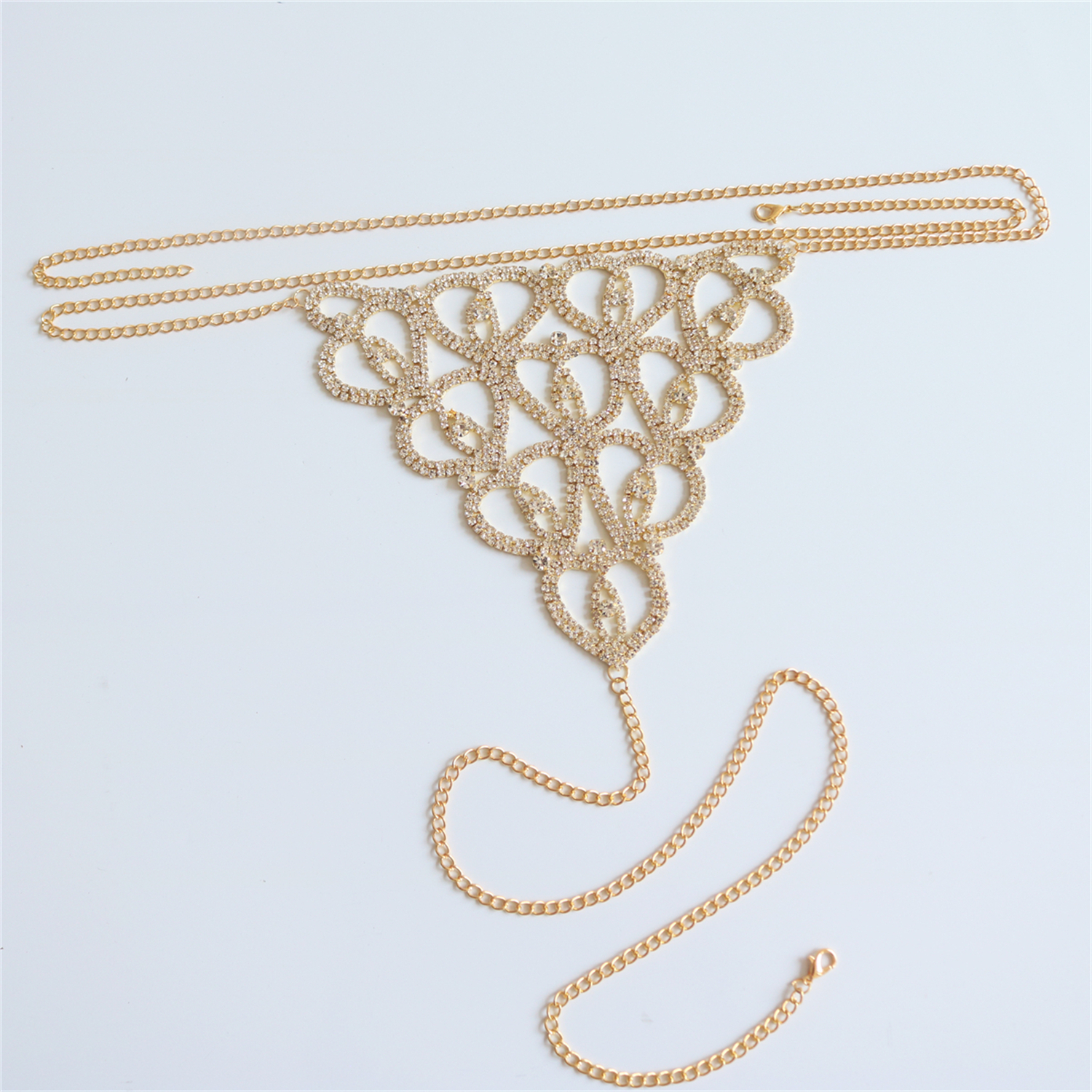 Sexy Body Chain Heart-shaped T - Thong Bikini Women recension och pris