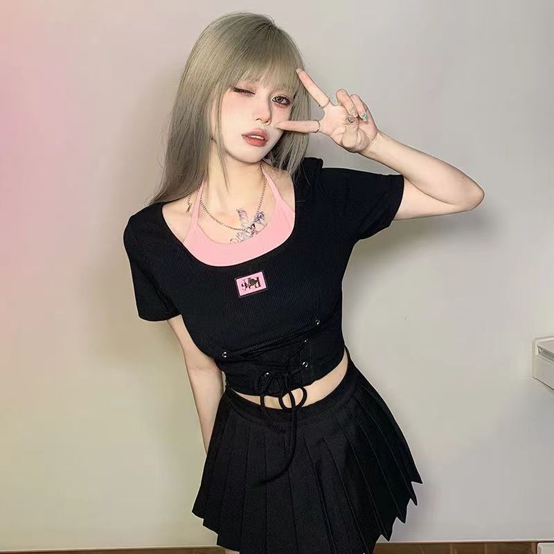 Sweet And Spicy ort Sve T-irt  - Corset Waist Cinch recension och pris