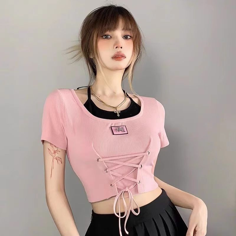 Sweet And Spicy ort Sve T-irt  - Corset Waist Cinch recension och pris