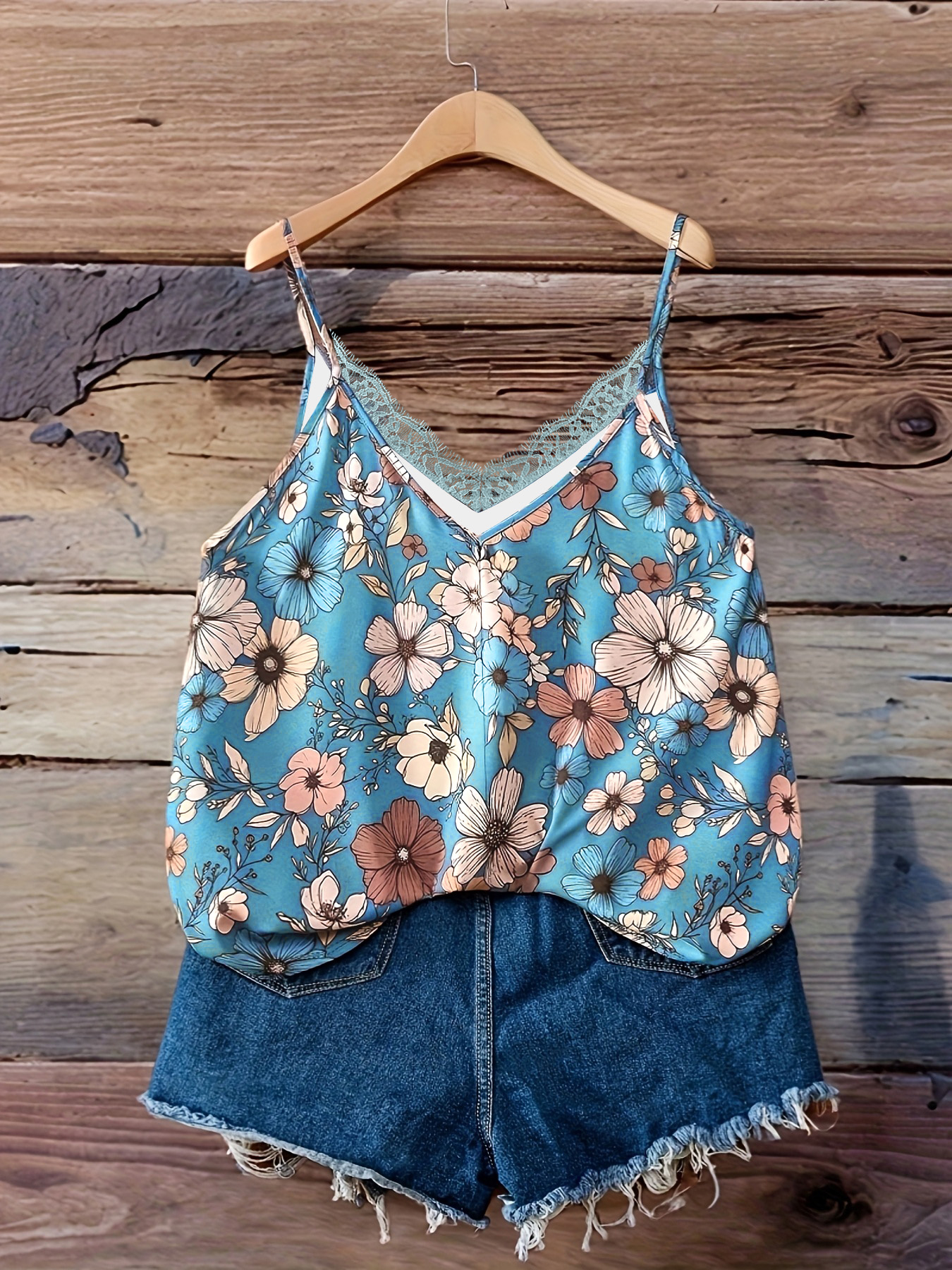 Summer fashion new plus size w - Cami Top Lace recension och pris