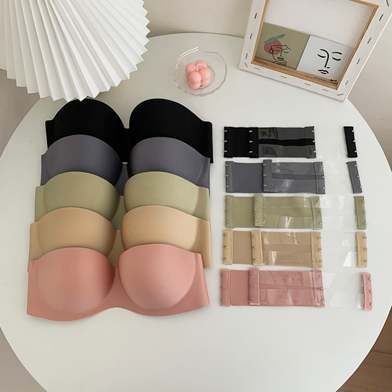 FINETOO Sexy Strapless Bras Wo - Bralette Wireless Soft recension och pris